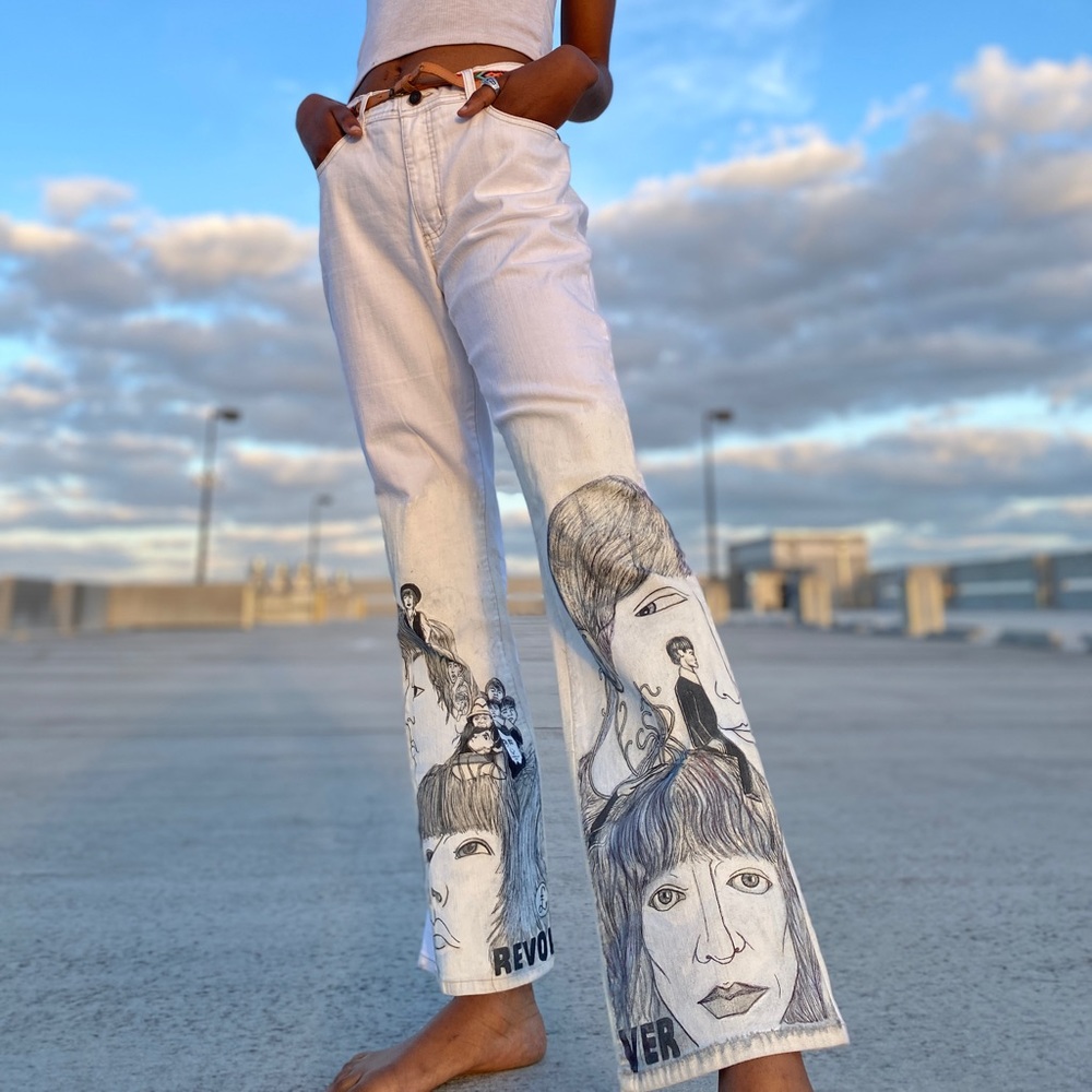 The Beatles Bootcut Jeans